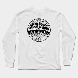 Hacky Sack & Frisbee Festival Long Sleeve T-Shirt